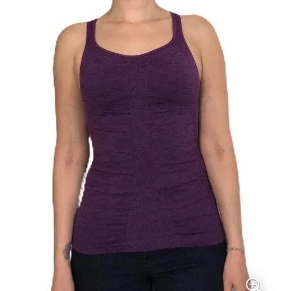 Athleta Purple Up Tempo Seamless Tank Top